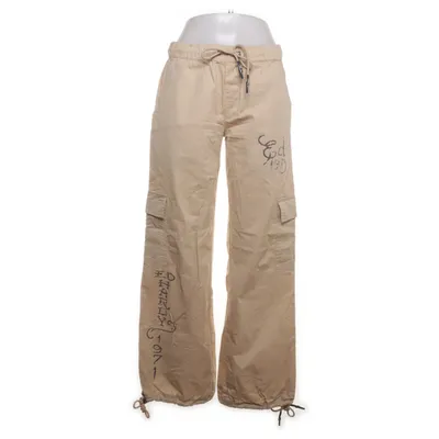 Cargo pants (Brown) from Ed Hardy x Urban Outfitters Cotton, Elastane