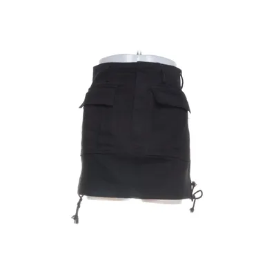 Jupe en jean (Noir) de Zara Woman Studio Coton, Élasthane