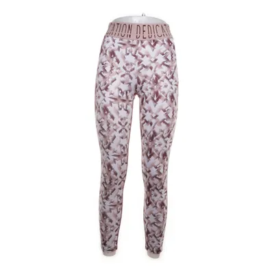 Träningstights (Vit, Flerfärgad) från Bubbleroom Sport Elastan, Polyester