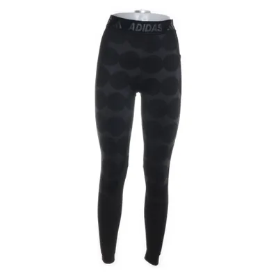 Sportleggings (Zwart, Grijs) van Adidas x Marimekko Elastaan, Gerecycled polyester