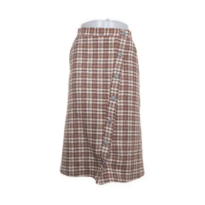 Skirt (Brown, Multicolored) from REMAIN Birger Christensen Cotton, Polyester, Leather, Viscose