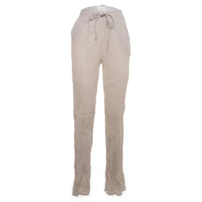 Broek (Beige) van Zara Viscose, Polyamide