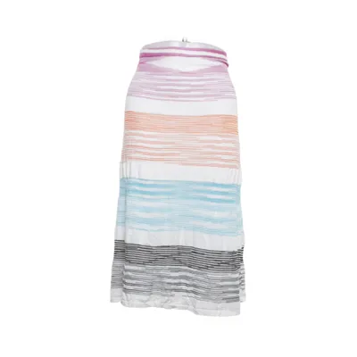 Skirt (White, Multicolored) from Missoni Sport