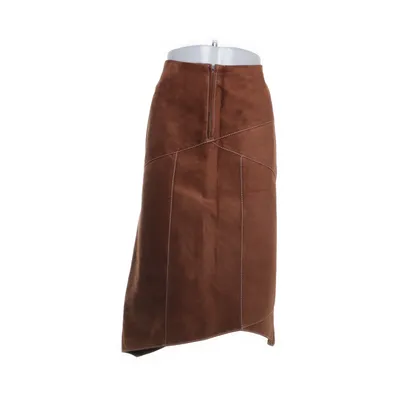 Leather skirt (Brown) from Conbipel Acetate, Leather