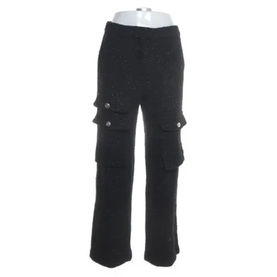 Pantalon (Noir) de Maje Acrylique, Coton, Fibre métallique, Polyester