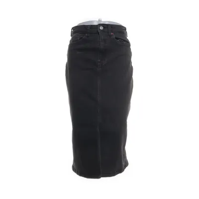 Spijkerrok (Zwart) van &Denim by H&M Katoen, Elastaan
