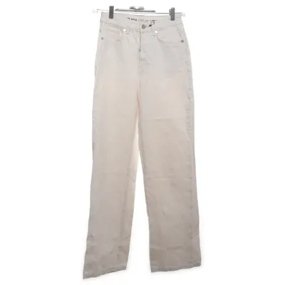 Jeans (Vit) från Never Denim by Bik Bok Bomull
