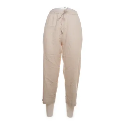Pants (Beige) from Vanting Cotton, Linen