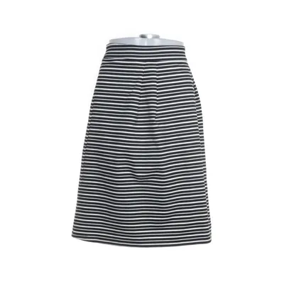 Kjol (Svart, Vit) från House Elastan, Polyester, Viskos