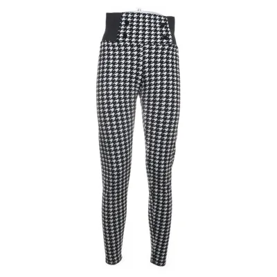 Byxor (Svart, Vit) från Shein Elastan, Polyester