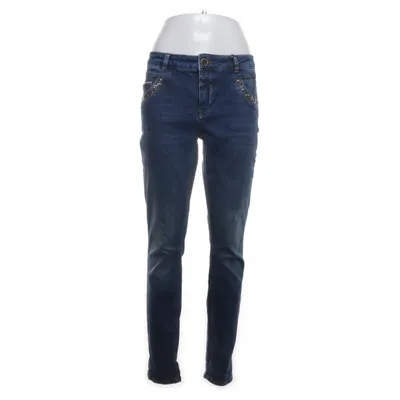 Jeans (Blå) fra Mos Mosh Bomuld, Elastan