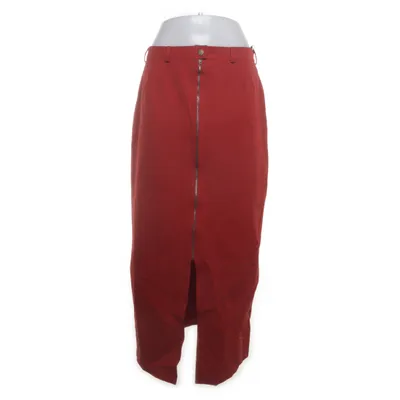 Maxi rok (Rood) van Eva & Claudi Viscose, Polyamide, Zijde, Elastaan