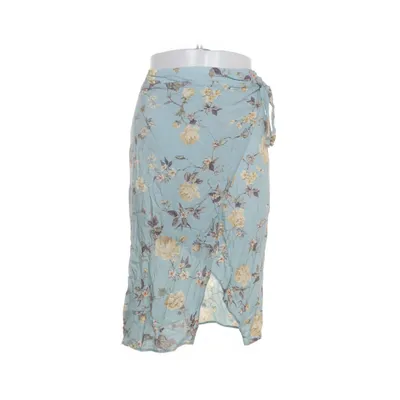 Wrap skirt (Blue, Multicolored) from New Look Viscose