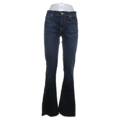 Spijkerbroek (Blauw) van 7 for All Mankind Katoen, Lyocell, Polyester