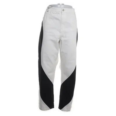 Jean (Noir, Blanc) de NA-KD Art Coton