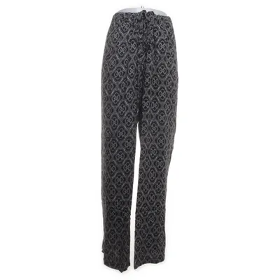 Pantalon patte d'éléphant (Noir, Blanc) de Isolde Viscose