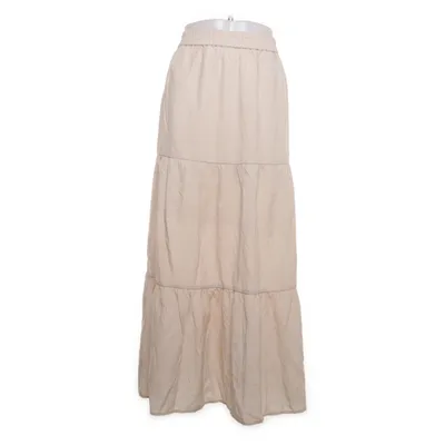 Långkjol (Beige) från Bodyflirt Polyester, Viskos