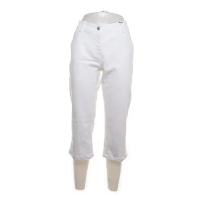 Trekvartsbyxor (Vit) från Lindex Jeans Bomull, Elastan