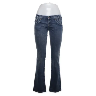 Jeans (Blå) från Lee Bomull, Elastan