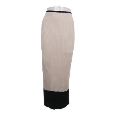 Maxi skirt (Beige, Black) from By Malene Birger Elastane, Polyamide, Viscose