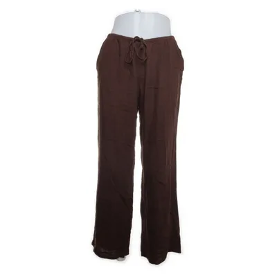 Palazzo pants (Brown) from Divided by H&M Viscose, Linen
