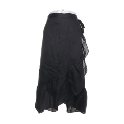 Omlottkjol (Svart) från Oui Bomull, Linne