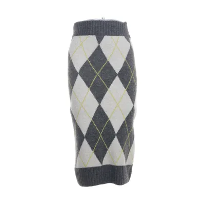 Rok (Grijs, Geel, Wit) van Pringle of Scotland x H&M Polyester, Acryl, Wol, Elastaan