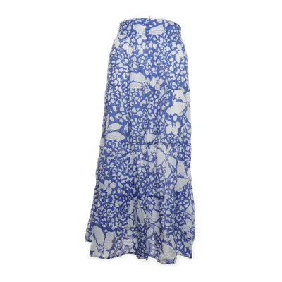 Kjol (Blå, Flerfärgad) från Lindex Bomull, Polyester