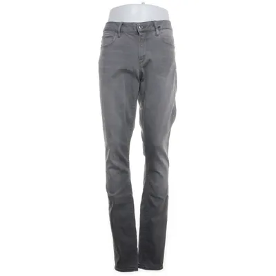 Spijkerbroek (Grijs) van Raw Katoen, Elastaan, Polyester