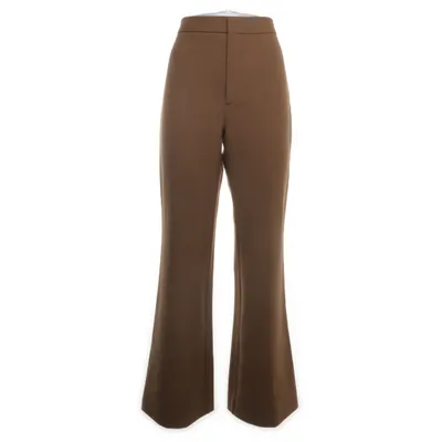 Suit pants (Brown) from H&M Studio Polyester, Wool, Elastane