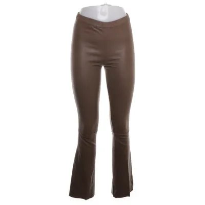 Leren broek (Bruin) van Est'Seven Leer