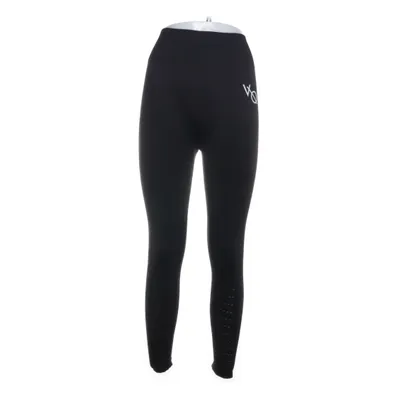 Sportleggings (Zwart) van Vanquish Fitness Elastaan, Nylon