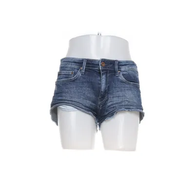 Denim shorts (Blauw) van H&M Katoen, Elastaan
