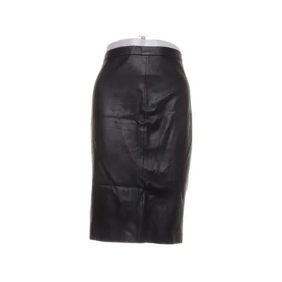 Skirt (Black) from Mango Casual Polyester, Polyurethane