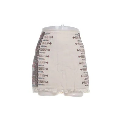 Nederdel (Beige, Flerfarvet) fra Zara Trafaluc Collection Bomuld