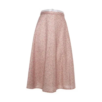Skirt (Pink, Multicolored) from Finn Karelia Cotton, Polyester