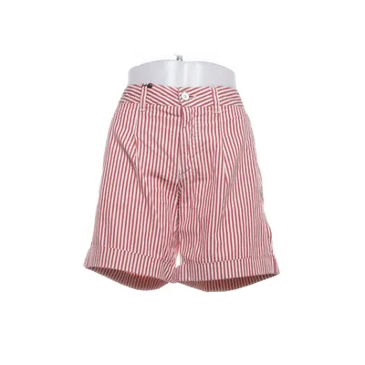 Shorts (Red, White) from Mason's Cotton, Elastane