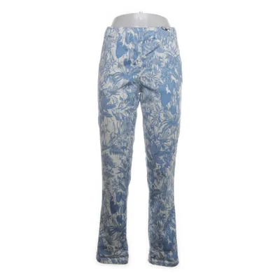 Byxor (Blå, Vit) från LauRie Polyester, Elastan, Ekologisk bomull