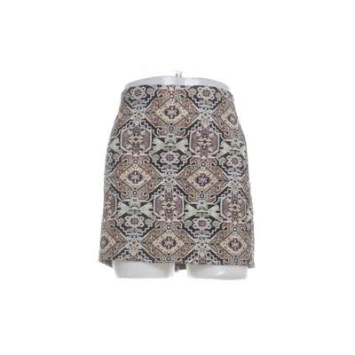 Kjol (Svart, Flerfärgad) från Zara Trafaluc Nylon, Elastan