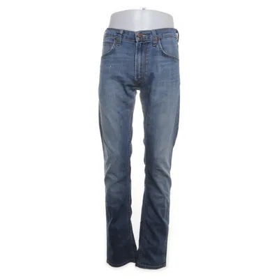 Jeans (Blå) från Lee Bomull, Polyester