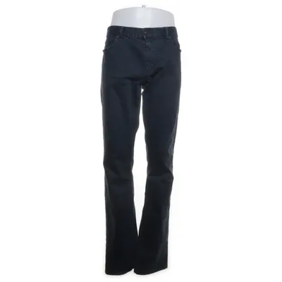 Byxor (Blå) från Alberto Bomull, Elastan, Polyester