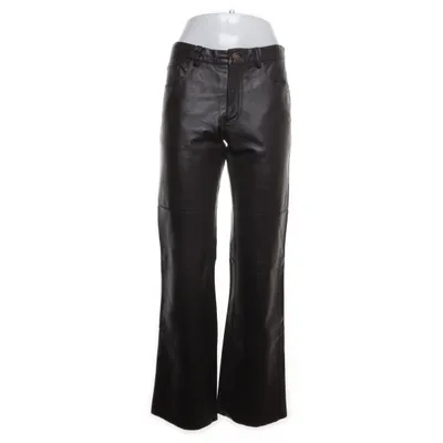 Leather pants (Brown) from Rocky Girls Casual Wear Polyester, Leather