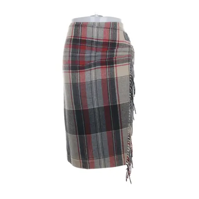 Wrap skirt (Beige, Multicolored) from Hirsch Wool, Polyester