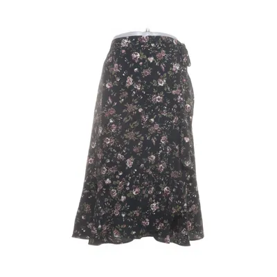 Slå om-nederdel (Sort, Pink, Grøn) fra Three Sixty Five Polyester