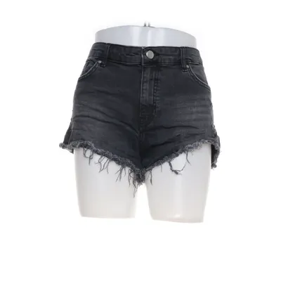 Short en jean (Gris) de H&M Coton, Élasthane