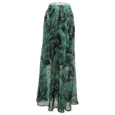 Kjol (Grön, Flerfärgad) från CoCouture Polyester, Viskos