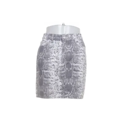 Spijkerrok (Wit, Grijs) van Denim Katoen, Polyester