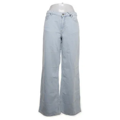 Palazzobyxor (Blå) från Never Denim by Bik Bok Bomull, Lyocell