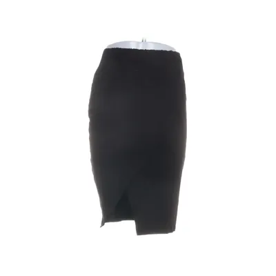 Jupe portefeuille (Noir) de Black Story Coton, Élasthane