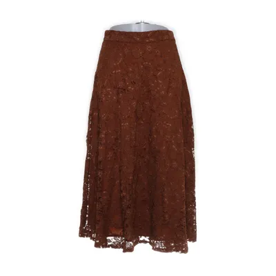 Långkjol (Brun) från Hallhuber Bomull, Polyamid, Polyester